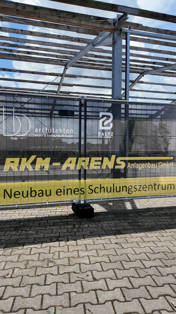 Bau des neuen Ausbildungs- und Schulungszentrum haben begonnen